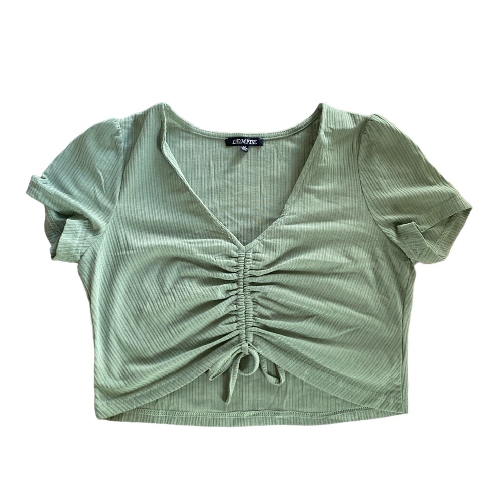 Lemite light green short sleeves juniors size medium
